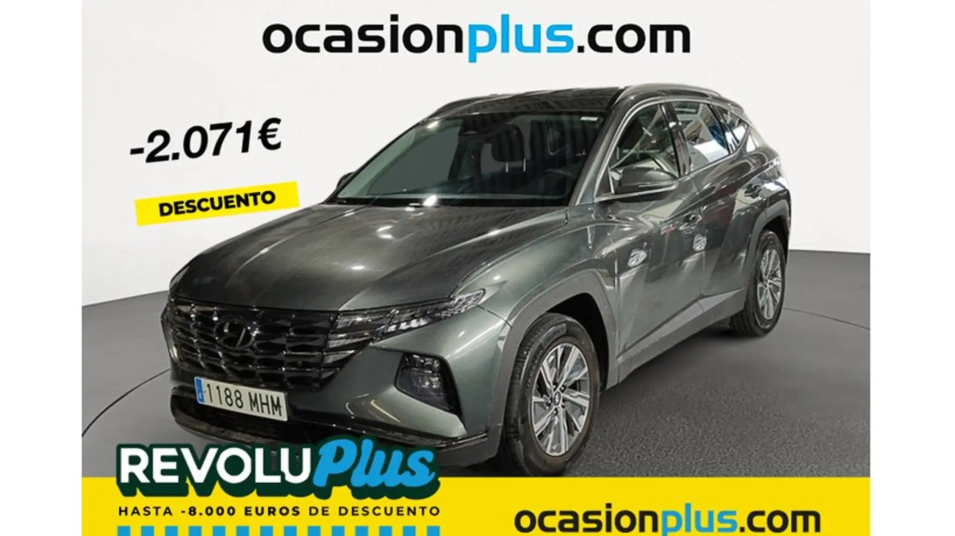 Hyundai TUCSON 1.6 TGDI Maxx 4x2 Grijs - 1