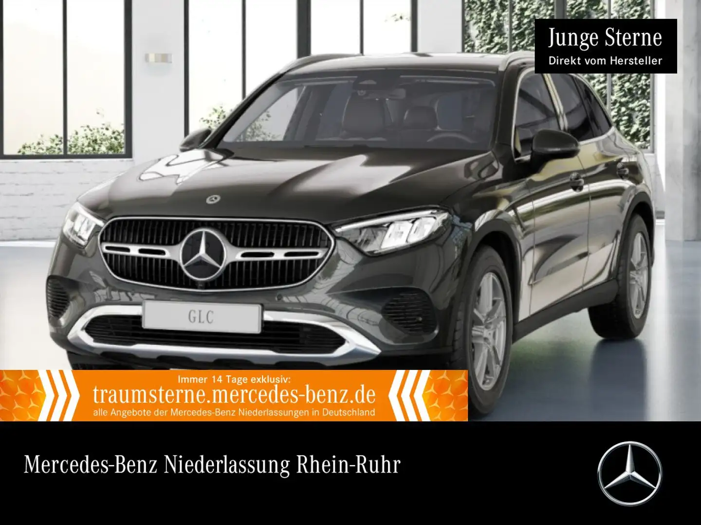Mercedes-Benz GLC 200 4M AVANTG+AHK+LED+KAMERA+TOTW+KEYLESS+9G Grau - 1