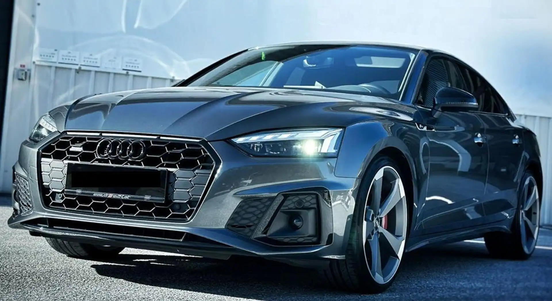 Audi A5 edition one A5 SB 40TDIquattro S-line mit Garantie Grau - 2