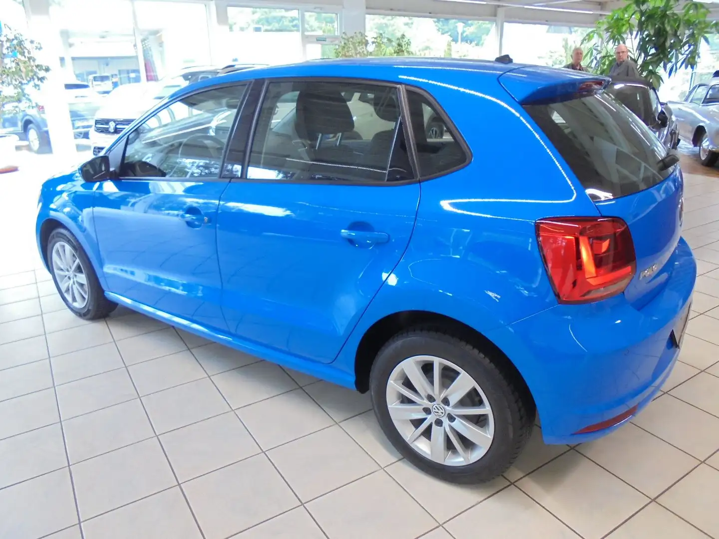 Volkswagen Polo Comfortl/1Hd/GJR/Klima/GRA/Scheckheftgepfl. Blauw - 2