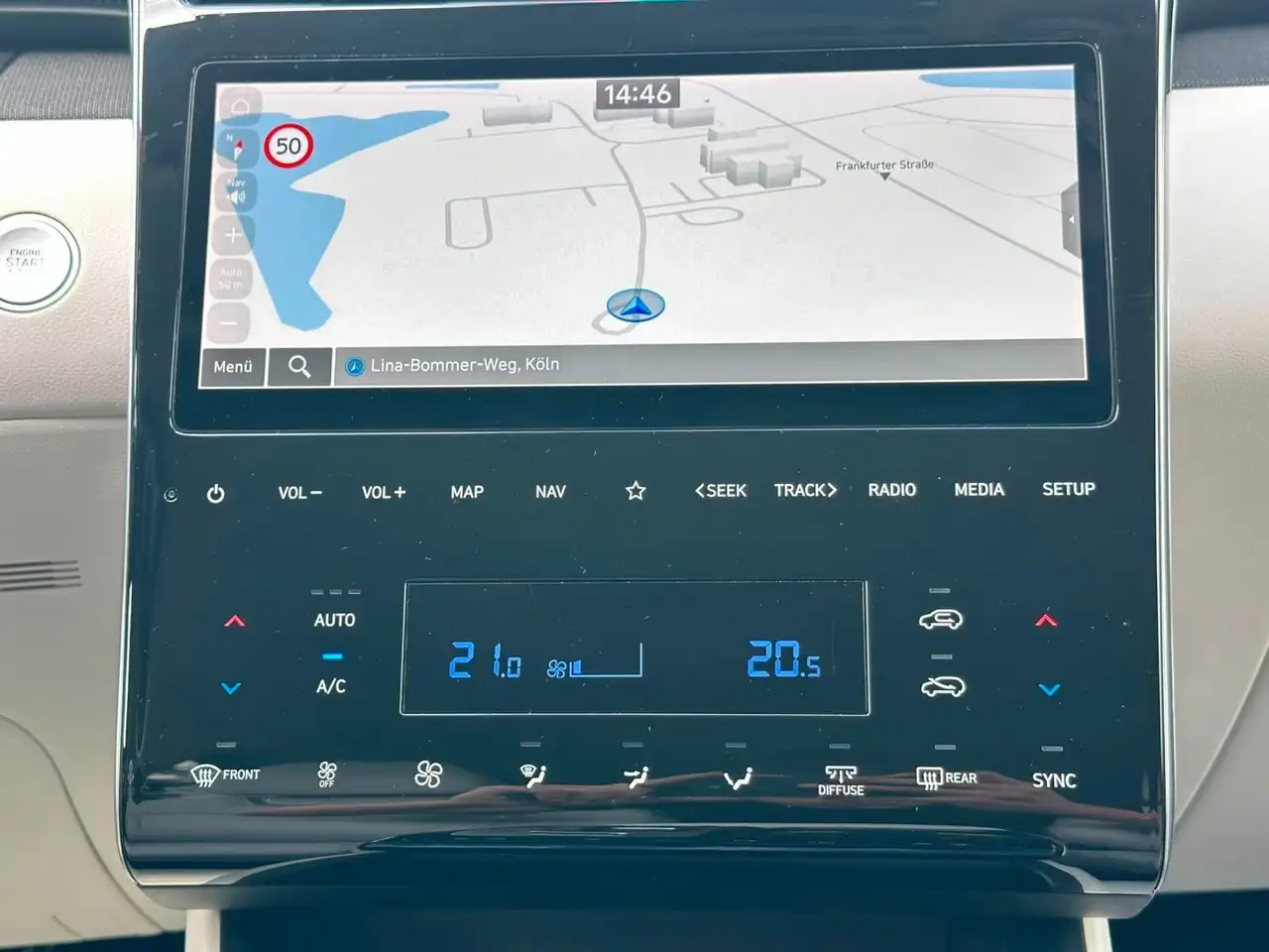 Hyundai TUCSON Prime Mild-Hybrid 4WD,LEDER,KRELL,LED,, миниатюра 17