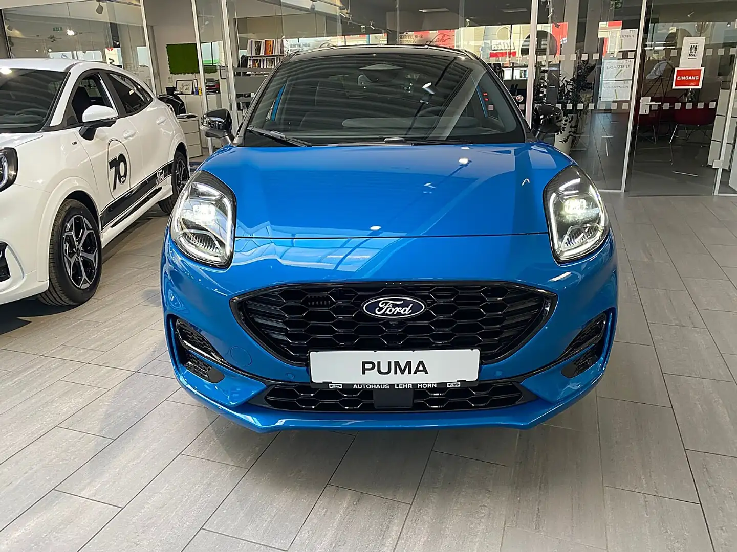 Ford Puma 1,0 EcoBoost Hybrid ST-Line X Aut. Blau - 2