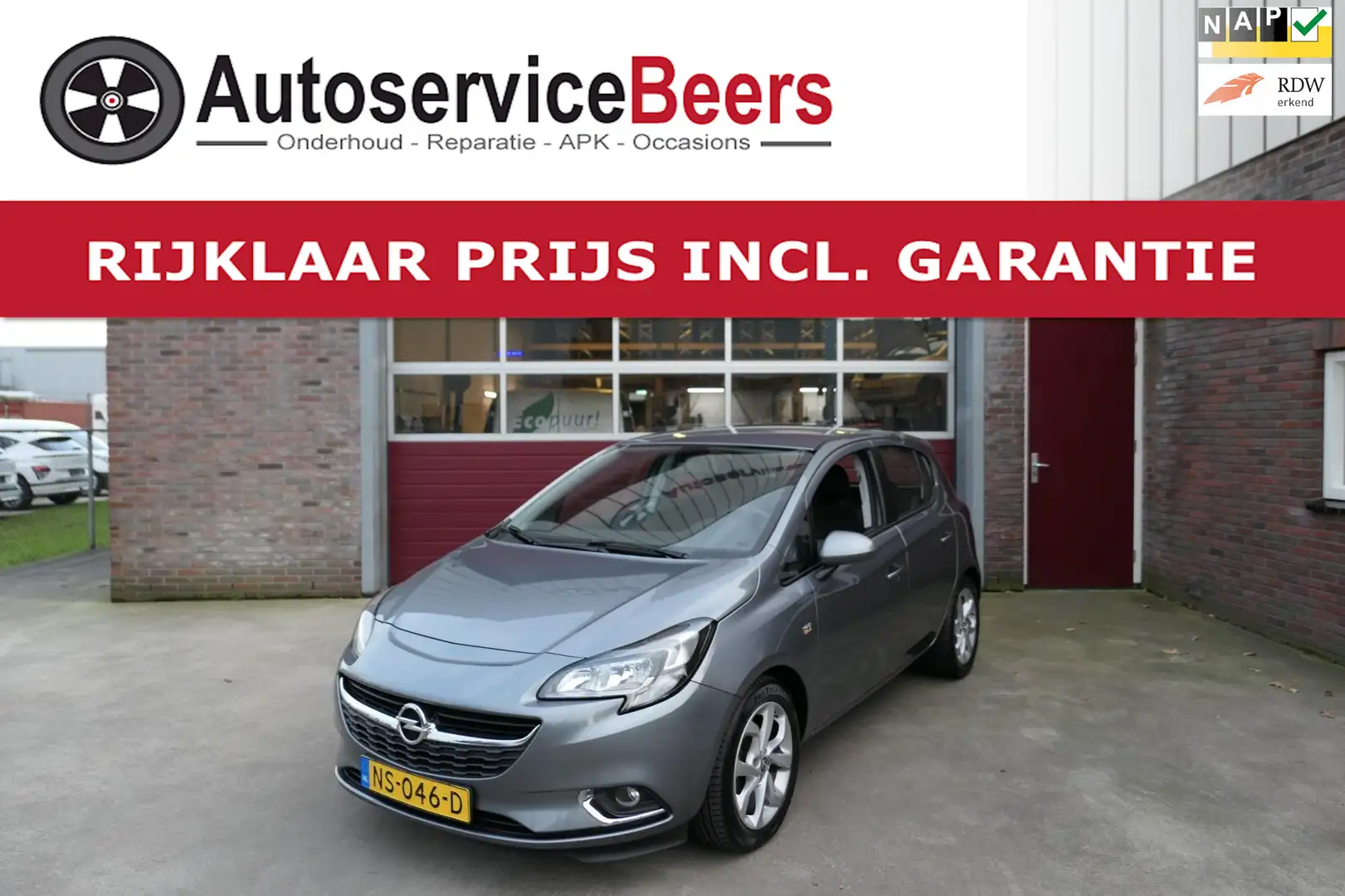 Opel Corsa 1.0 Turbo Online Edition, Trekhaak, Stoel en Stuur Gris - 1