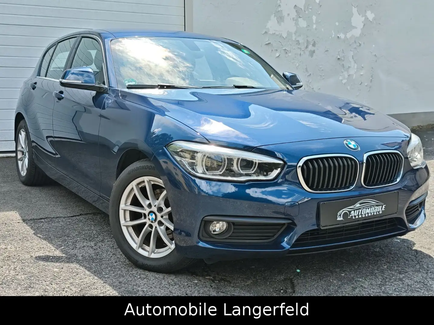 BMW 118 i Advantage SITZHEIZUNG PDC KLIMA TEMPOMAT Blau - 1