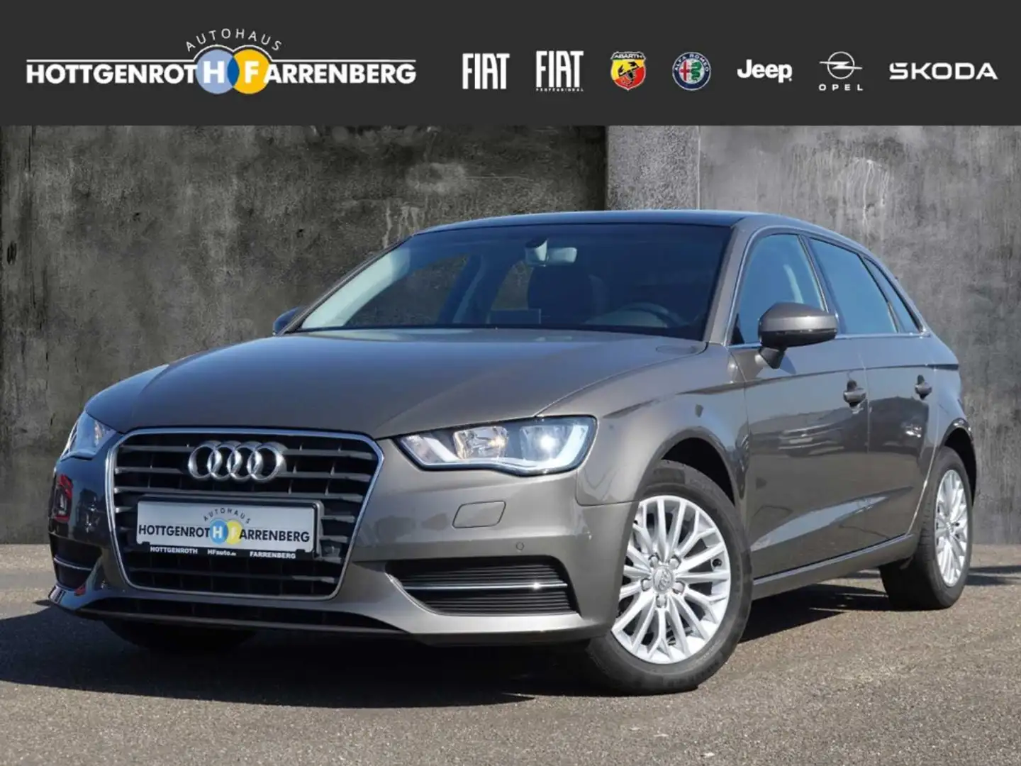 Audi A3 Sportback 1.6 TDI Ambiente Panorama Navi SD SHZ Ke Grau - 1