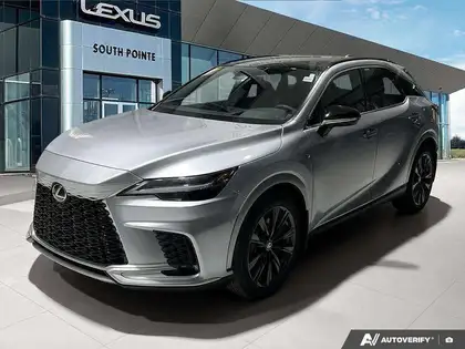 Silver 2026 Lexus RX SUV / Crossover  8-Speed Automatic