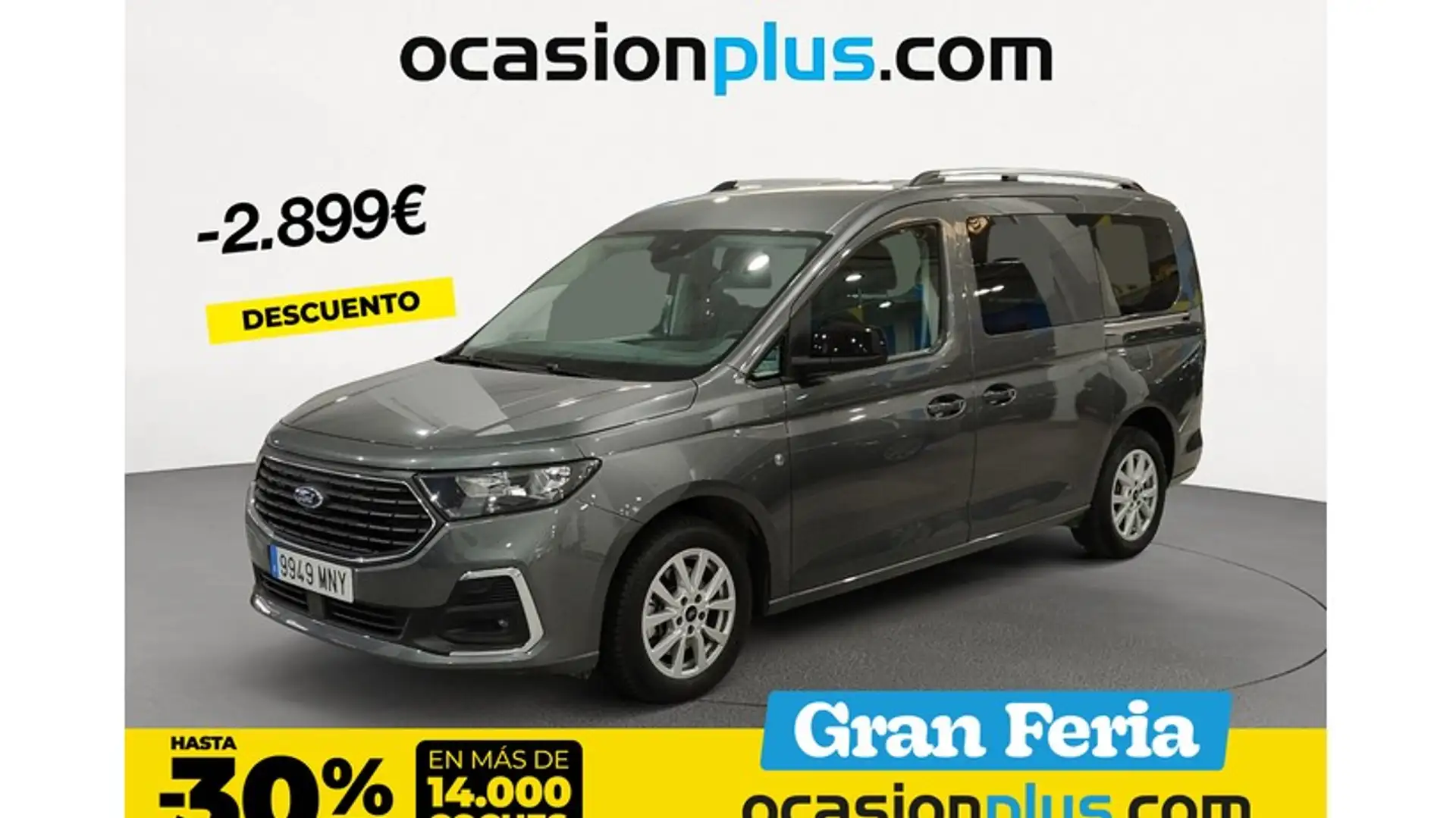 Ford Tourneo Connect Grand 1.5 Ecoboost LWB L2 Titanium Aut. Gris - 1