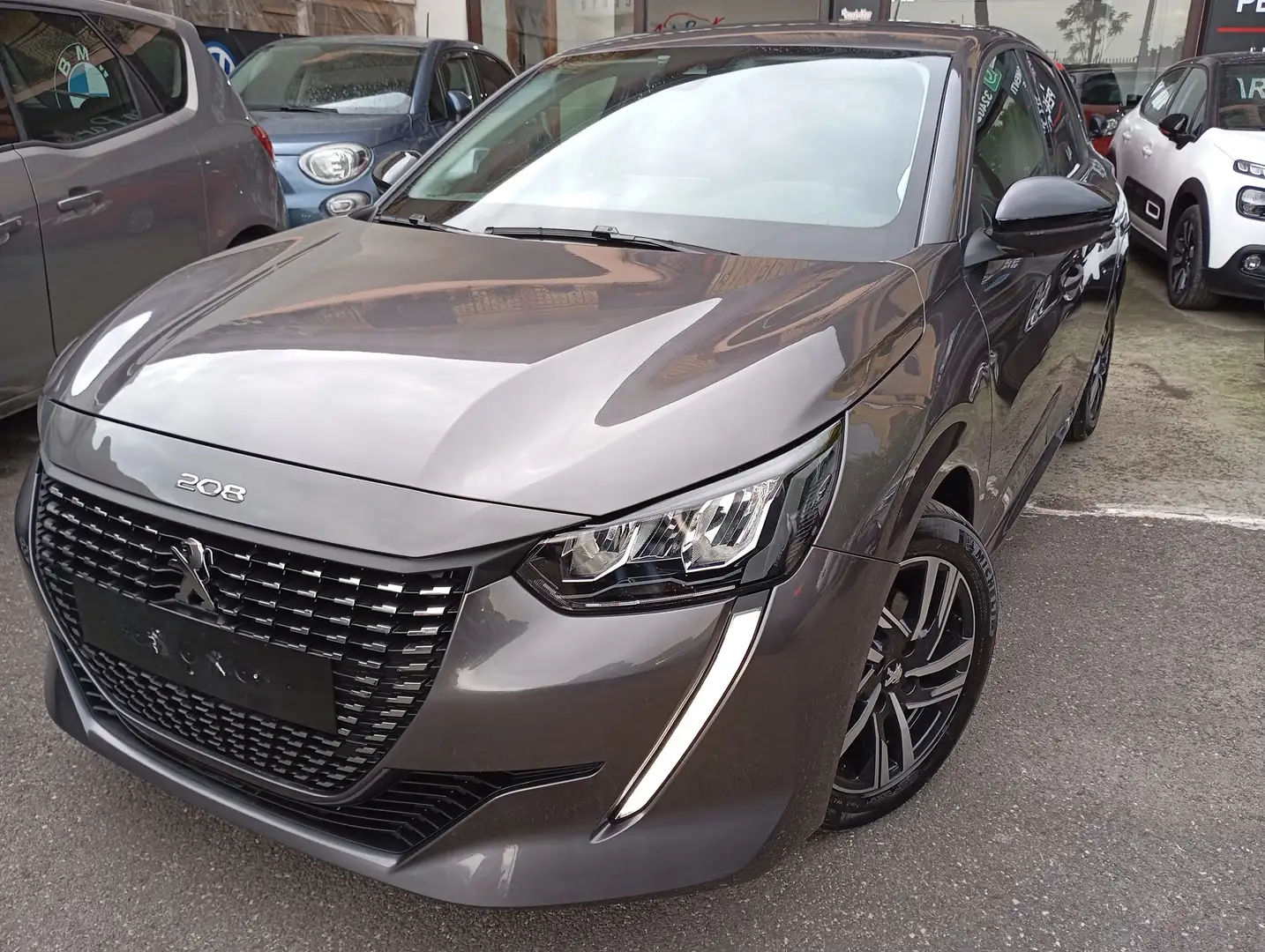 Peugeot 208 5P 1.2 PureTech 100CV Allure Aut. Grau - 1