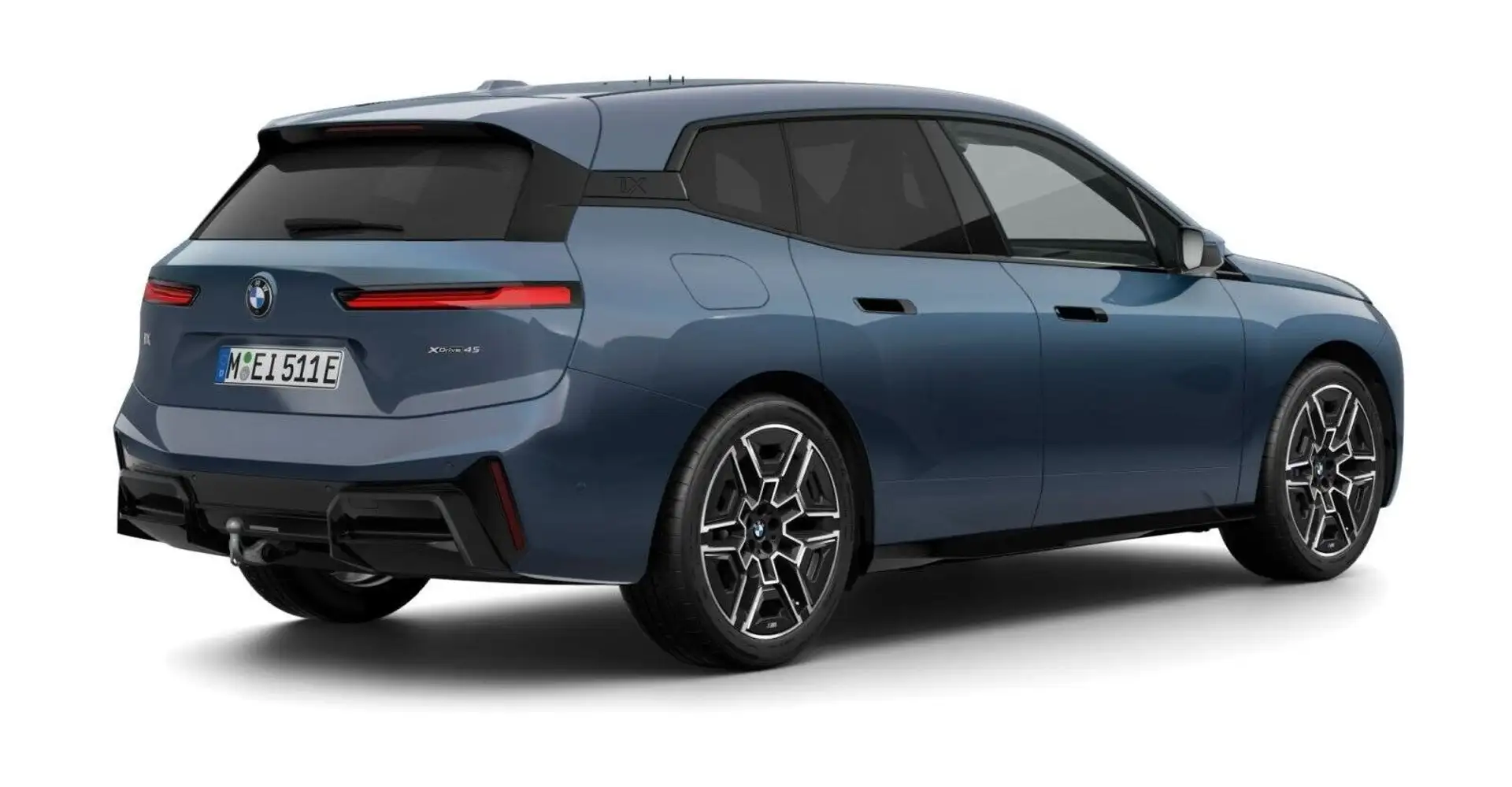 BMW iX xDrive45 SpurAss LED Luftfed. ///M-Sport ACC Синий - 2