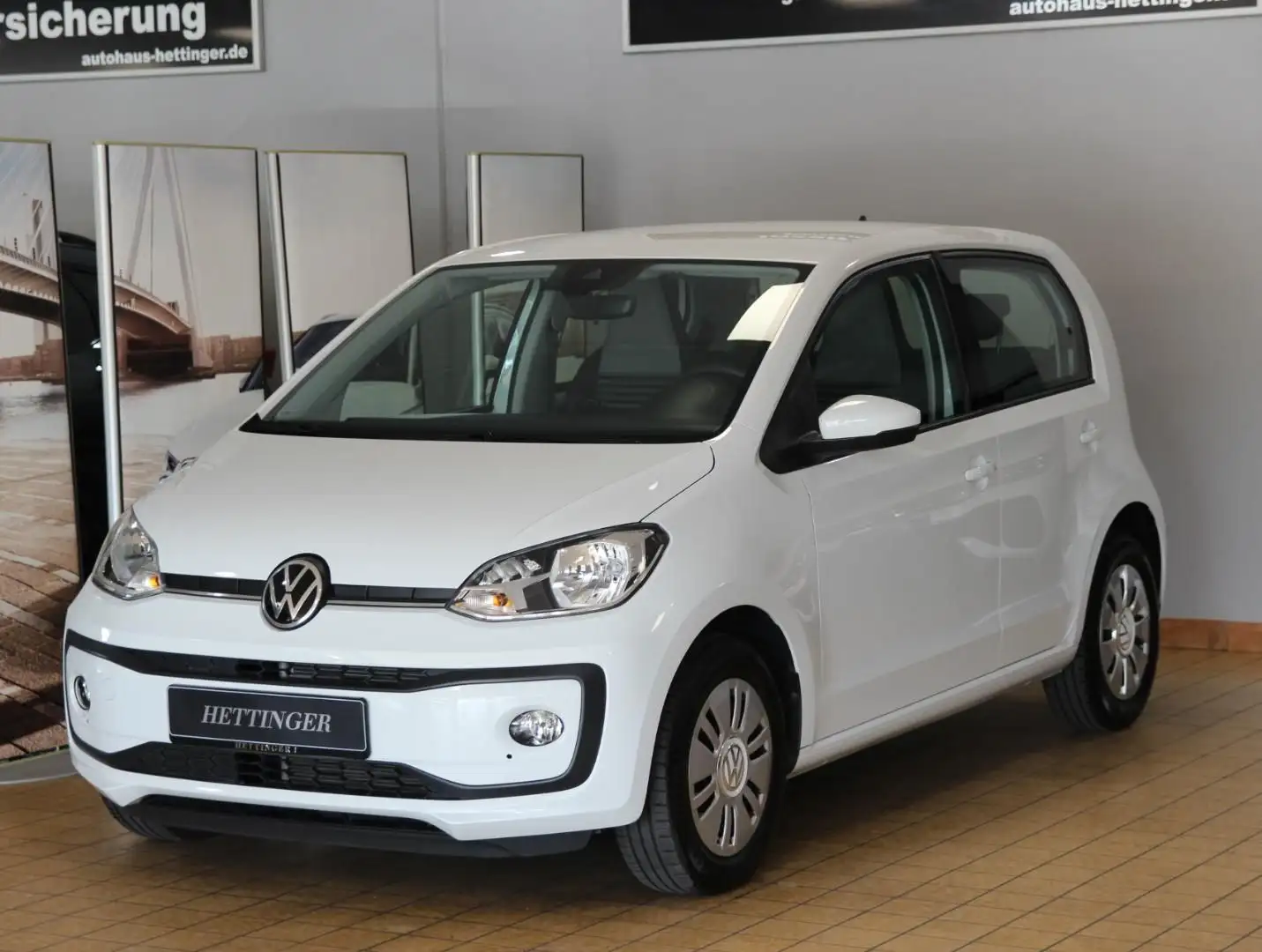 Volkswagen up! 1.0 TSI,4-Türen,Sitzhzg,Radio,Klima,Bluetoot Blanc - 1