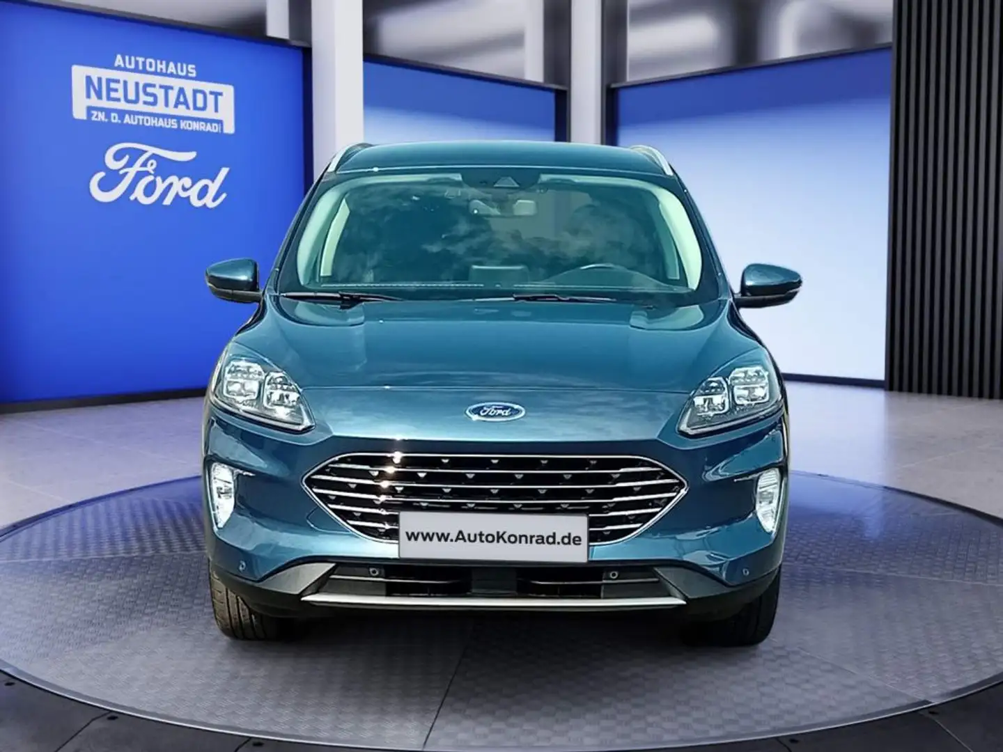 Ford Kuga 2.0 EcoBlue Hybrid TITANIUM X *LED*NAV*RFK*WP* Blau - 2