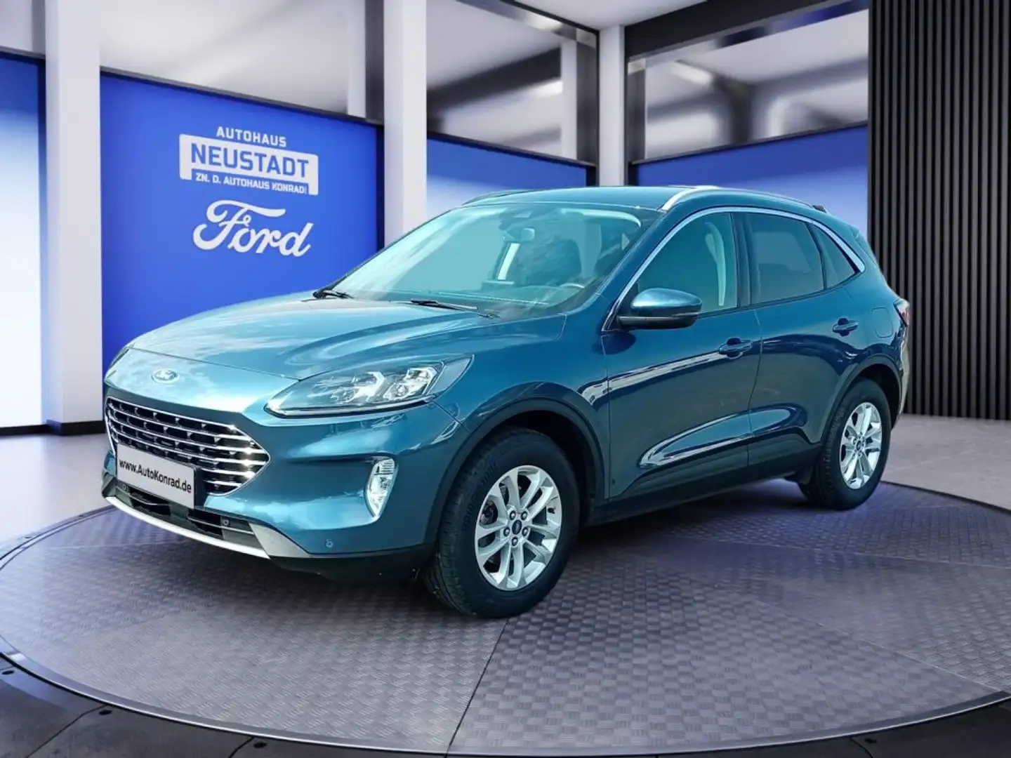 Ford Kuga 2.0 EcoBlue Hybrid TITANIUM X *LED*NAV*RFK*WP* Blau - 1