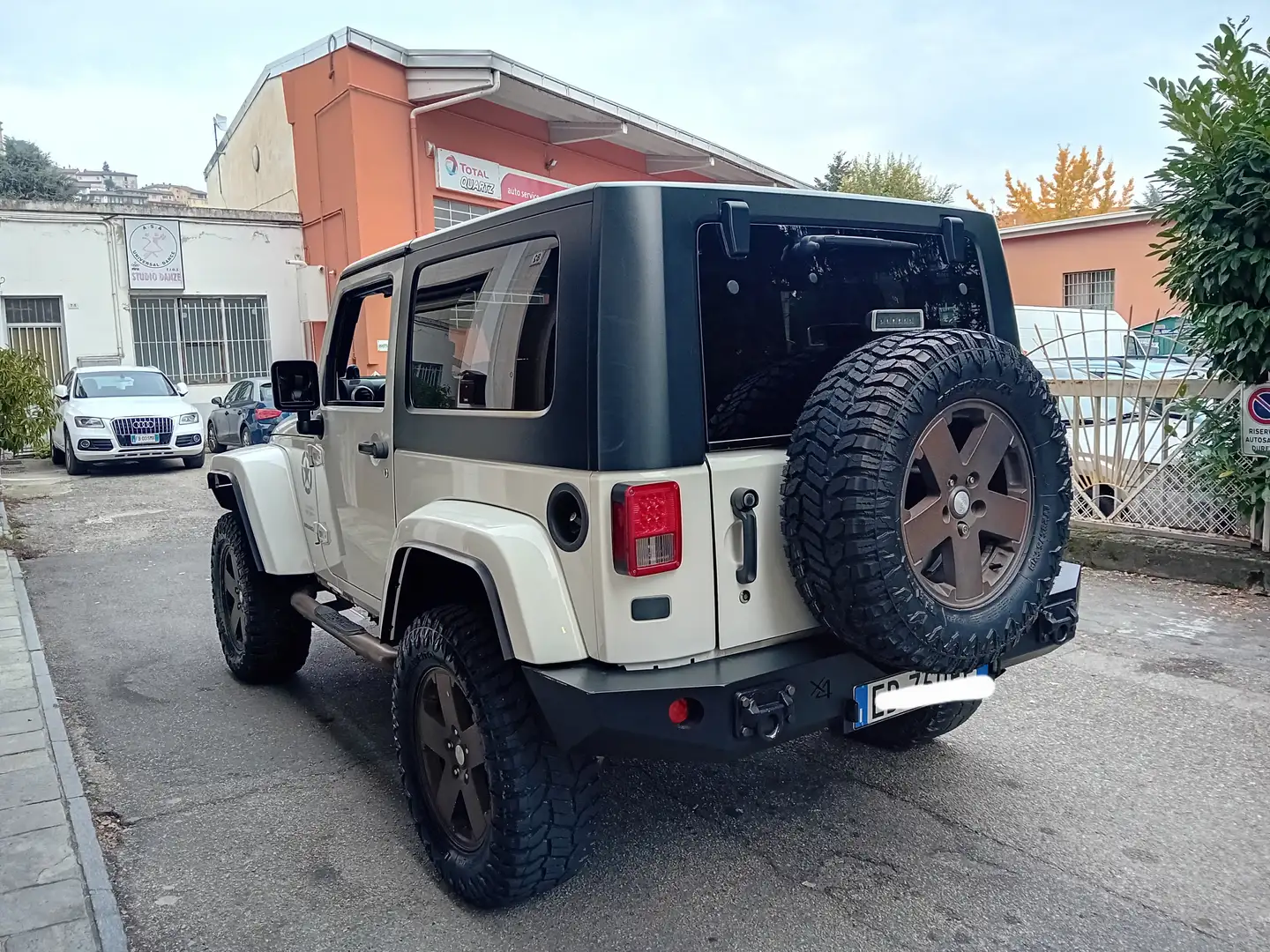 Jeep Wrangler 3p 2.8 crd Sahara auto dpf *UNICO PROPRIETARIO* Blanc - 2