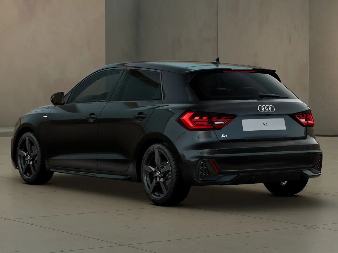 Audi A1 sportback 30 1.0 tfsi 116cv s line edition Nero - 2