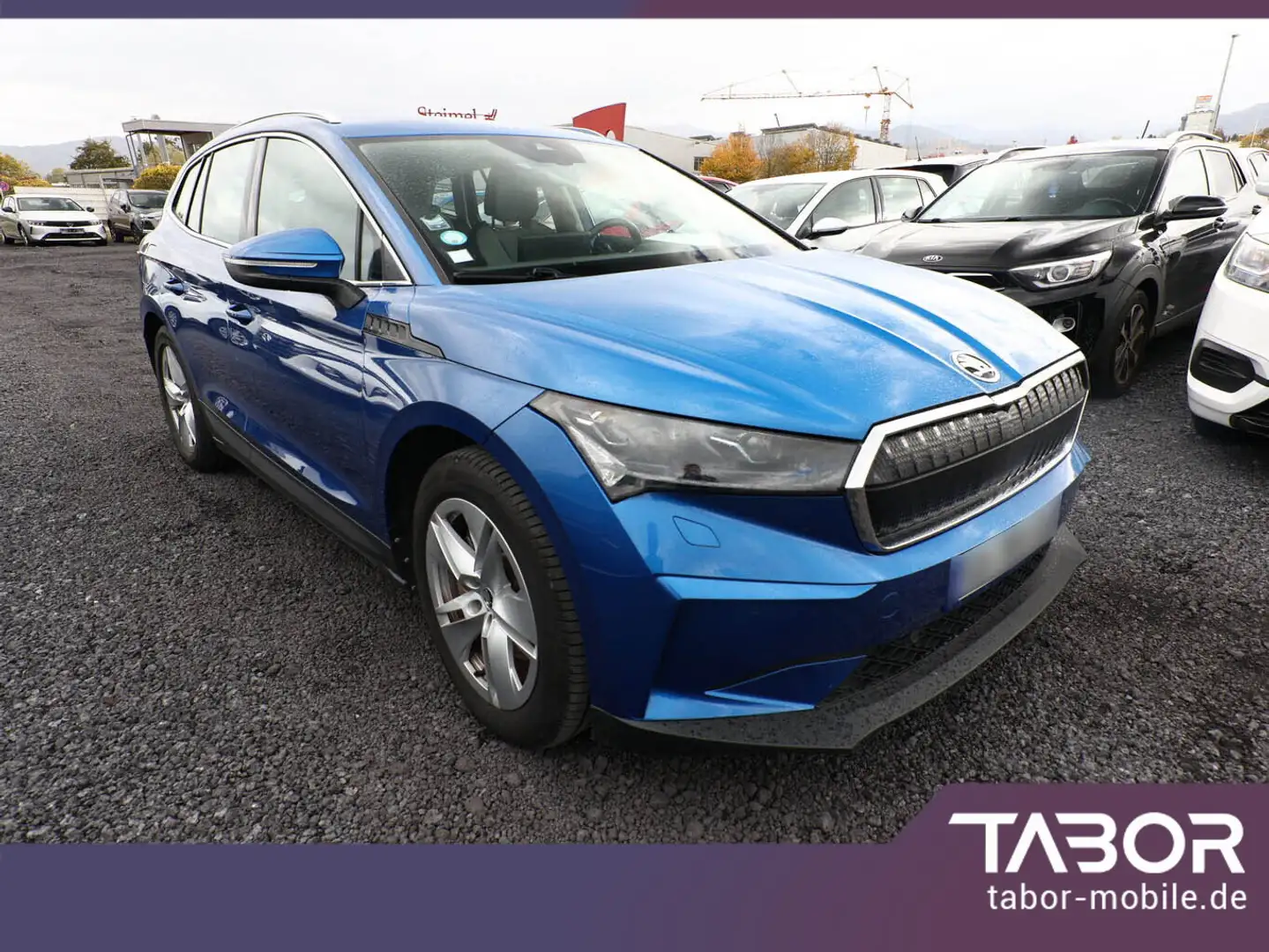 Skoda Enyaq iV 80 Loft LED Nav PDC Kam LM19Z Family+ Blau - 2