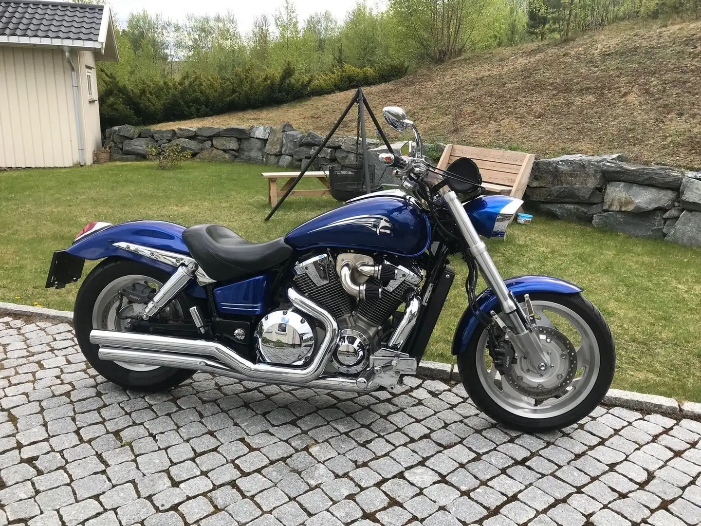 Honda VTX 1800 Niebieski - 1