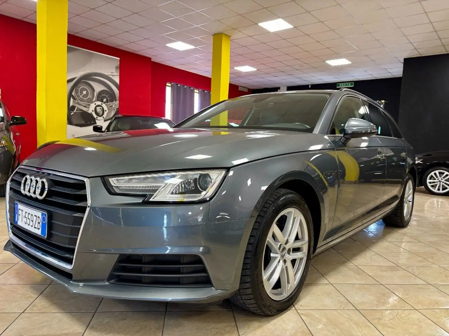 Audi A4 2.0 TDI 150 CV S tronic UNICO PROPR. - TAGLIANDI Grigio - 1
