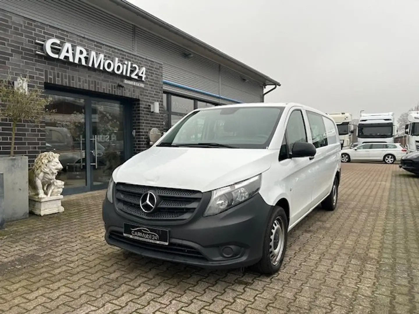Mercedes-Benz Vito 119 CDI RWD extralang Mixto*R-Cam*Temp*Klimaan*AHK Weiß - 1