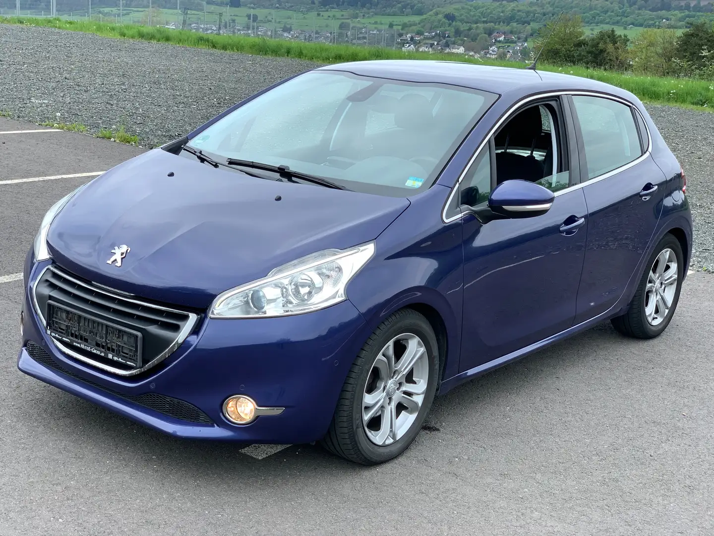 Peugeot 208 1.6 e-HDi*seltener Automatik/Diesel*NAVİ*Sport* Blau - 2