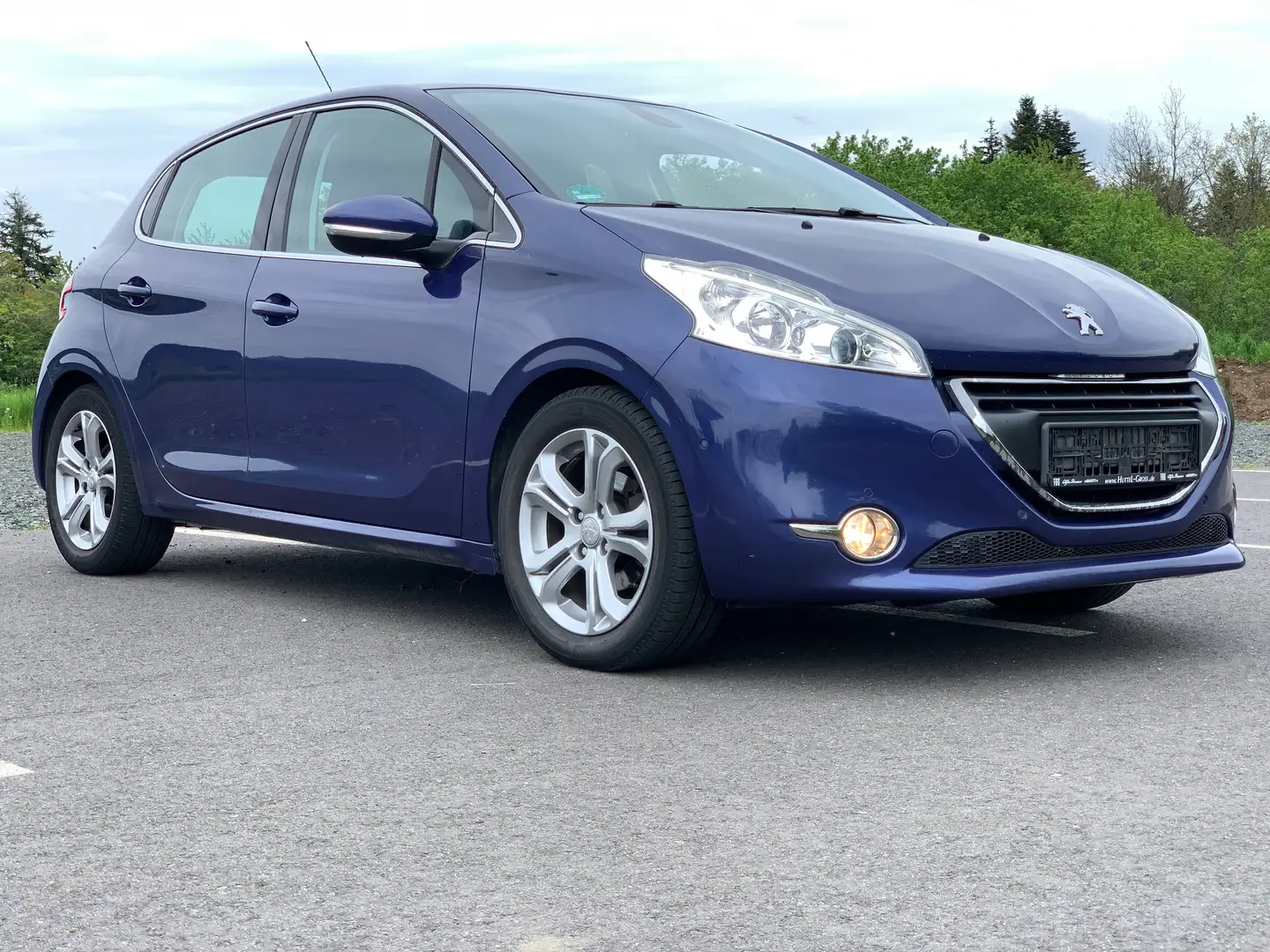 Peugeot 208 1.6 e-HDi*seltener Automatik/Diesel*NAVİ*Sport* Blau - 1