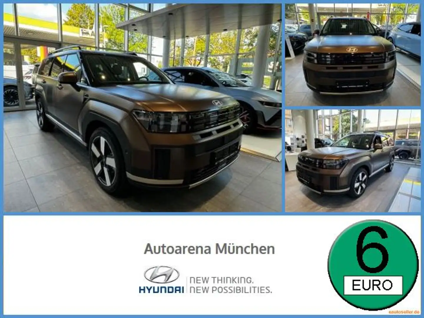 Hyundai SANTA FE iNTRO HYBRID 5S. SOFORT VERFÜGBAR! - 1