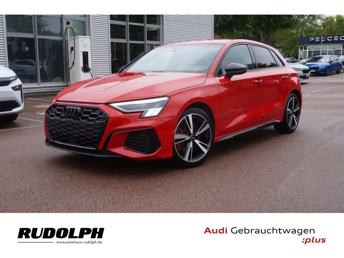 Audi S3 Sportback TFSI S-tronic ACC LED Navi PDCv+h  SHZ Rot - 1