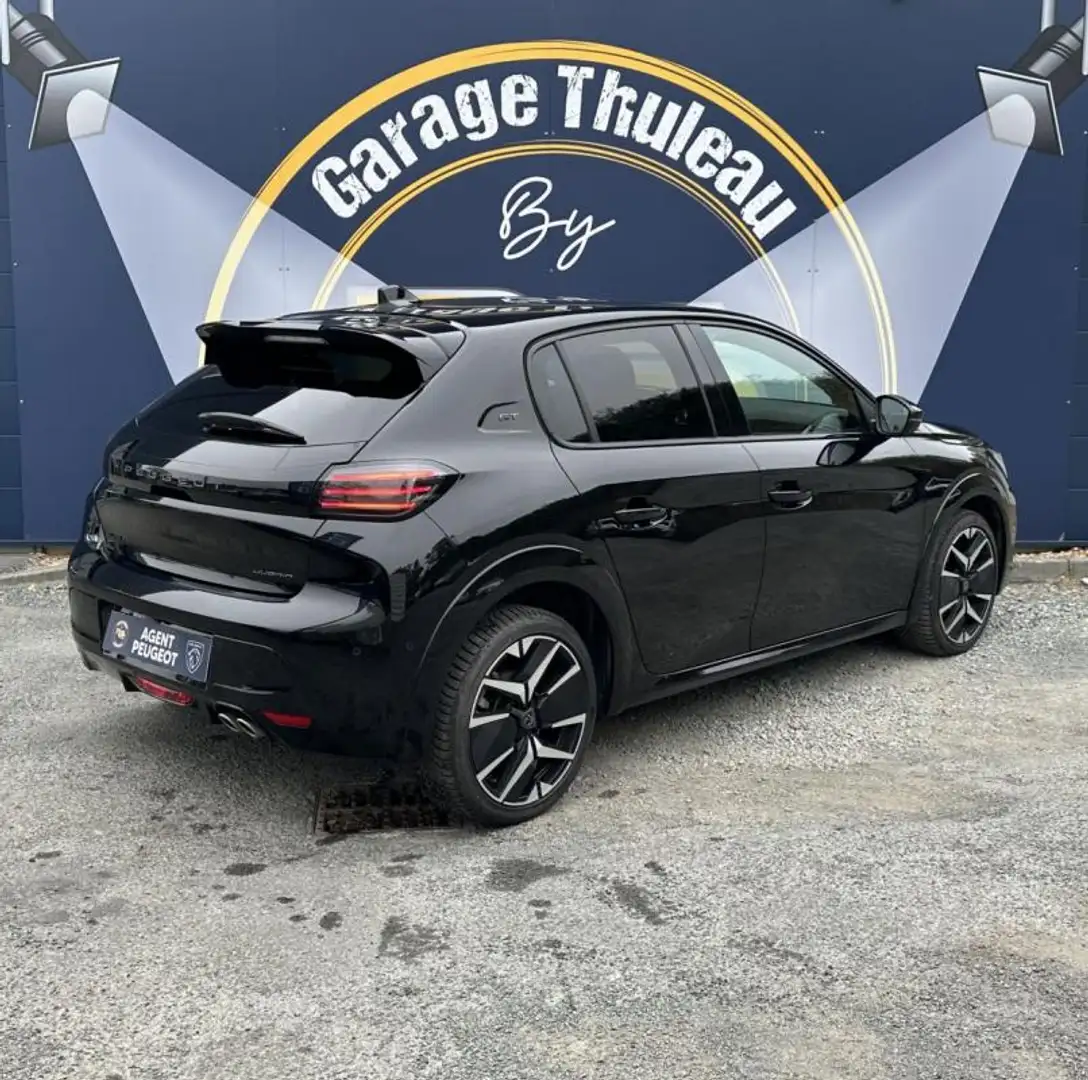 Peugeot 208 II Hybrid 136 eDCS6 GT Noir - 2