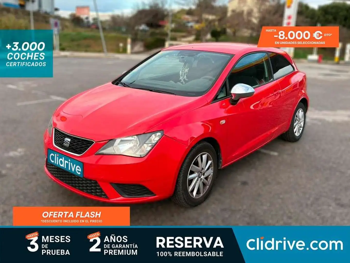 SEAT Ibiza SC 1.2 Reference 70 Rot - 1