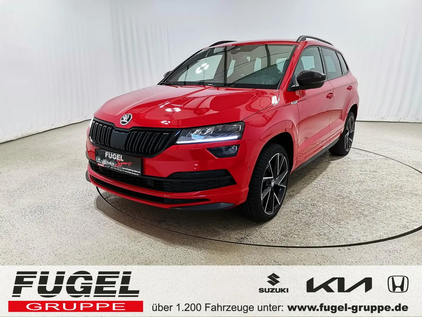 Skoda Karoq 1.5 TSI DSG Sportline Navi|LED|Sport|ACC Rot - 1