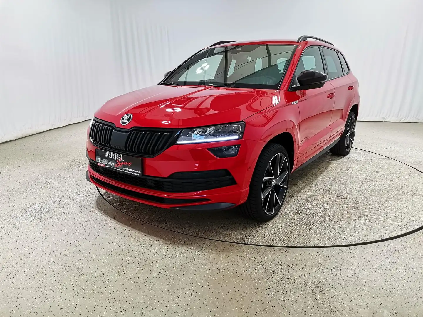 Skoda Karoq 1.5 TSI DSG Sportline Navi|LED|Sport|ACC Rot - 2
