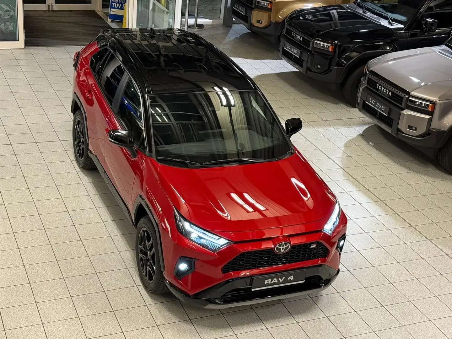 Toyota RAV 4 GR SPORT - 4x4-JBL-360 KAMERA-LED-LEDER Rot - 1