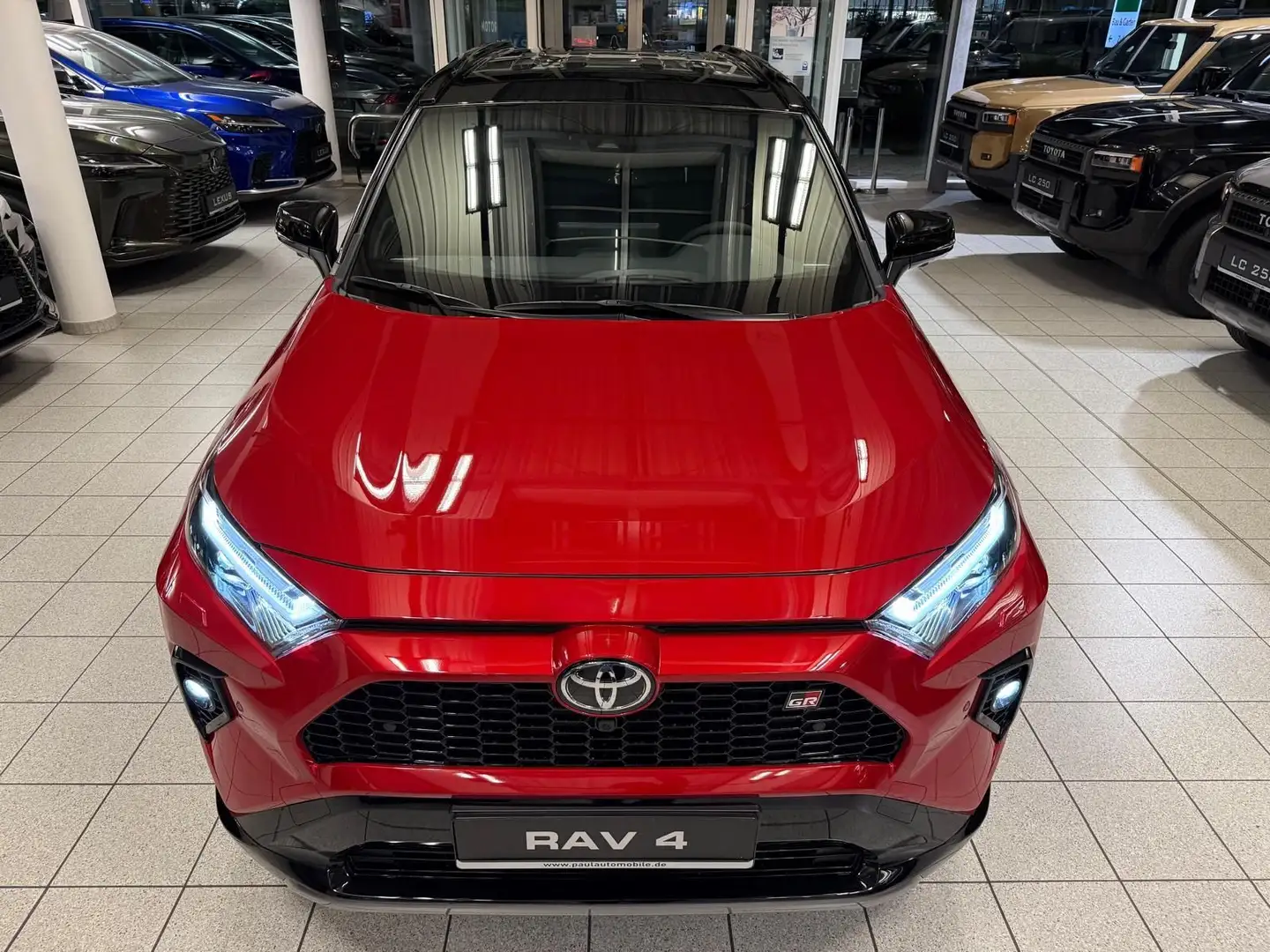 Toyota RAV 4 GR SPORT - 4x4-JBL-360 KAMERA-LED-LEDER Rot - 2