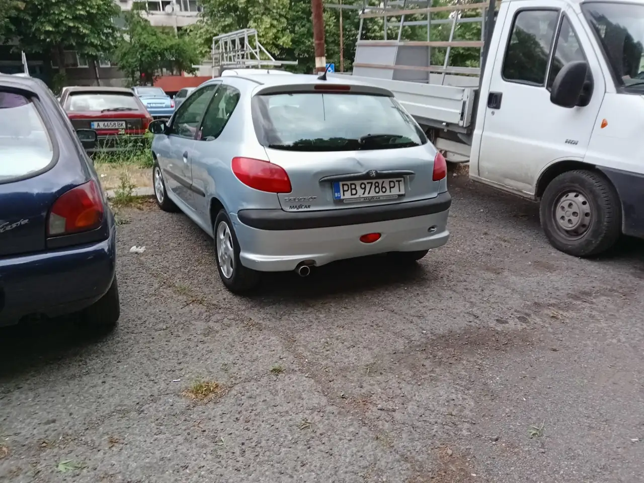 peugeot 206 1.4 essense /LPG bulgare plaque, foto 3