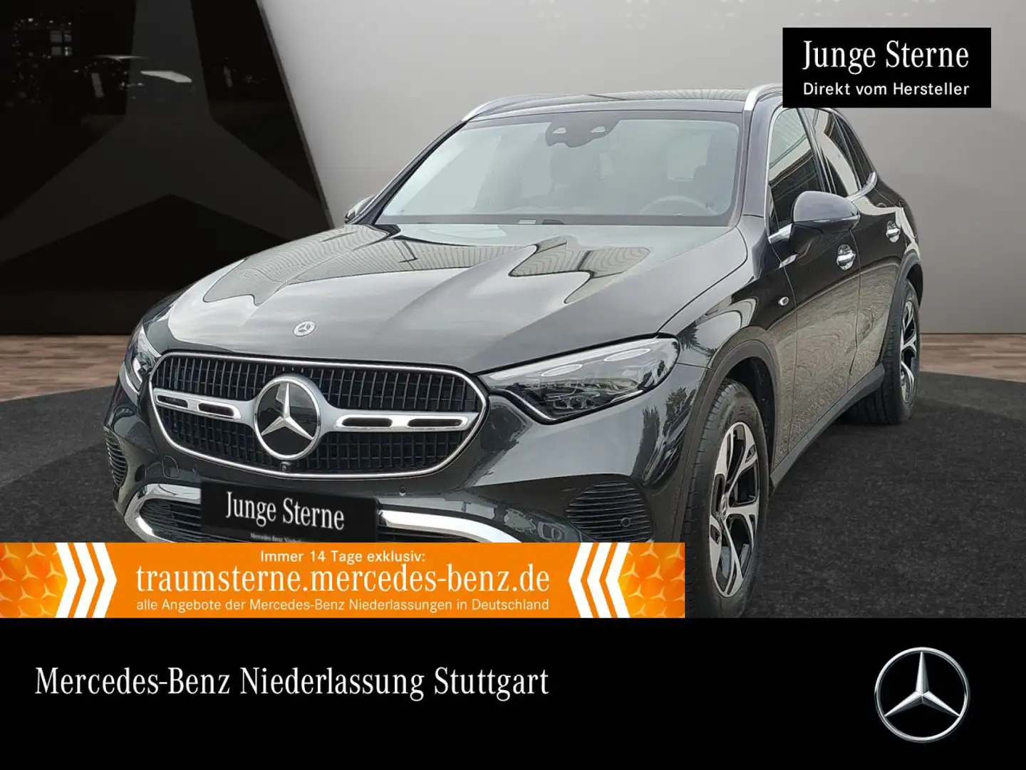 Mercedes-Benz GLC 300 e 4M AVANTG+AHK+SITZKLIMA+KEYLESS+9G Grau - 1