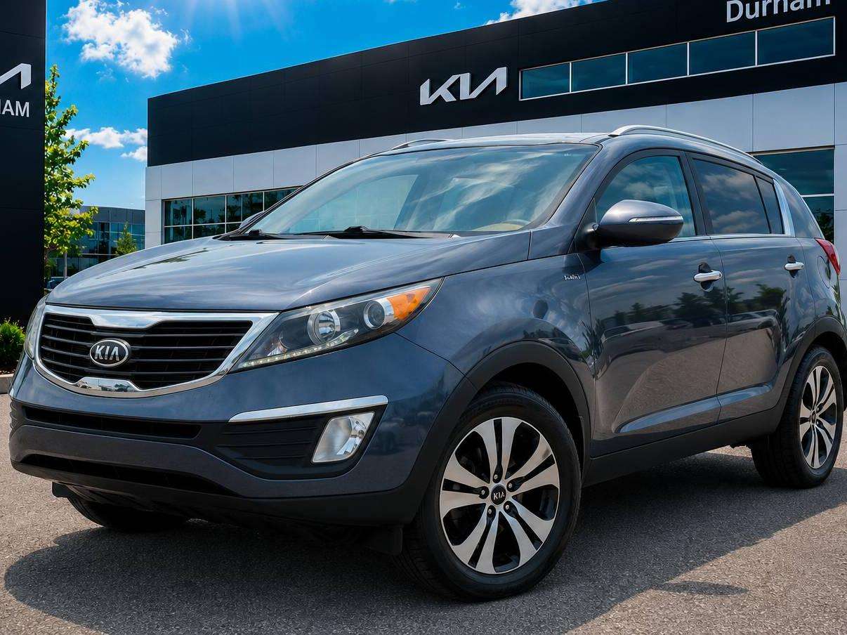 Blue 2012 Kia Sportage SUV / Crossover All-Wheel Drive 6-Speed Automatic