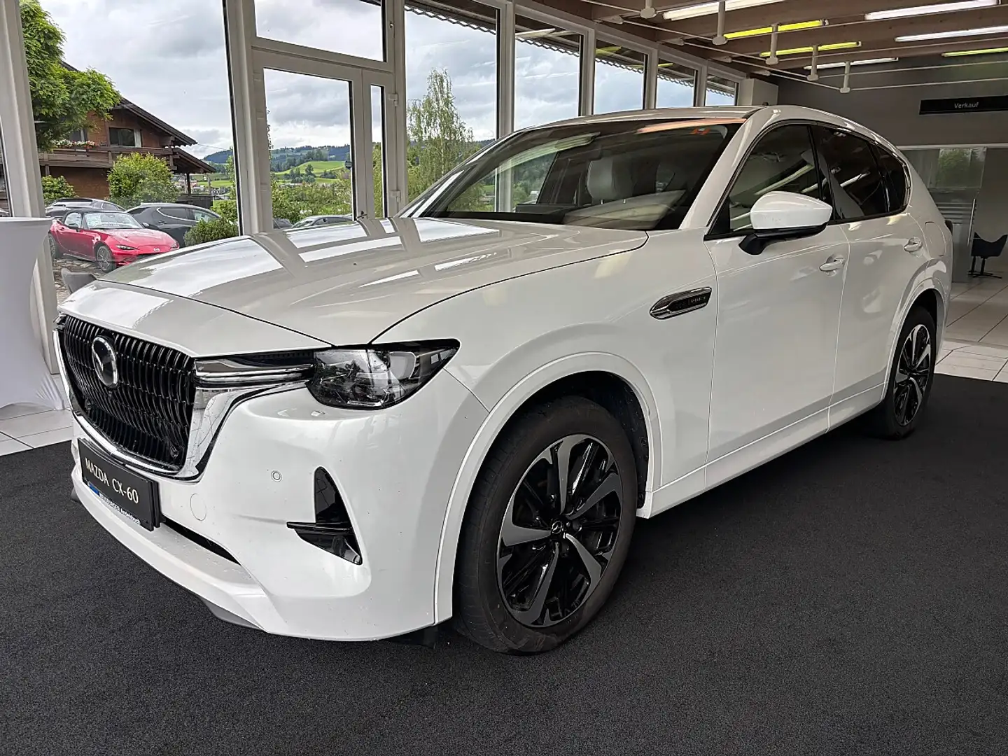 Mazda CX-60 2.5L e-SKYACTIV PHEV AWD TAKUMI CON/DRI/COM/PAN... Weiß - 1