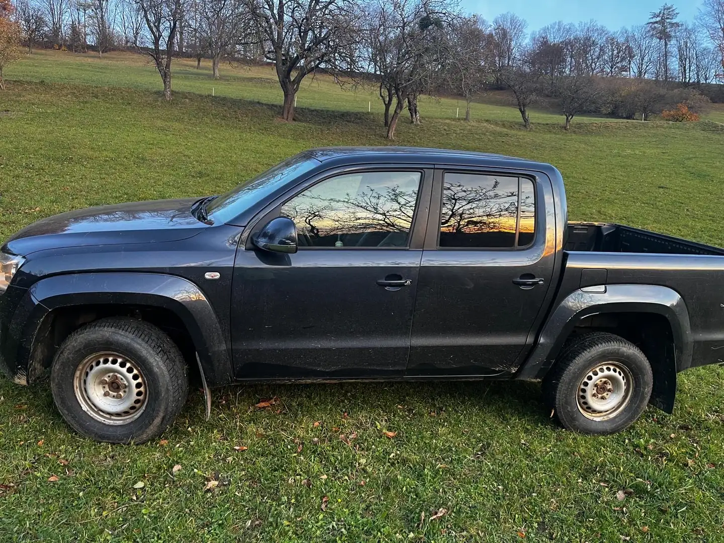Volkswagen Amarok DC Highline TDI 4x4 permanent Blau - 1