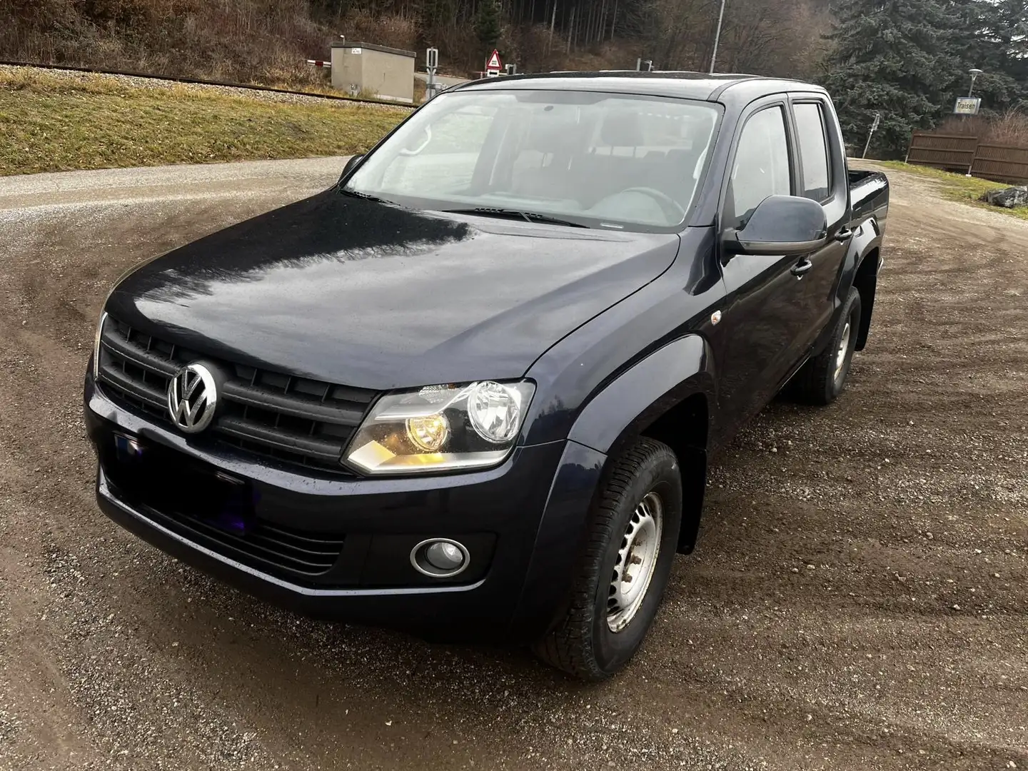 Volkswagen Amarok DC Highline TDI 4x4 permanent Blau - 1