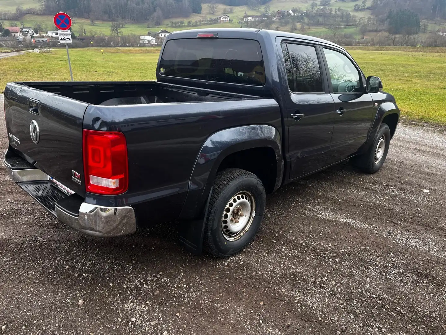 Volkswagen Amarok DC Highline TDI 4x4 permanent Blau - 2