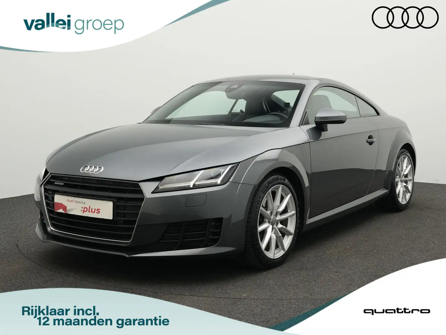 Audi TT 2.0 TFSI 230 pk S-tronic quattro Pro Line + | Fijn Grijs - 1