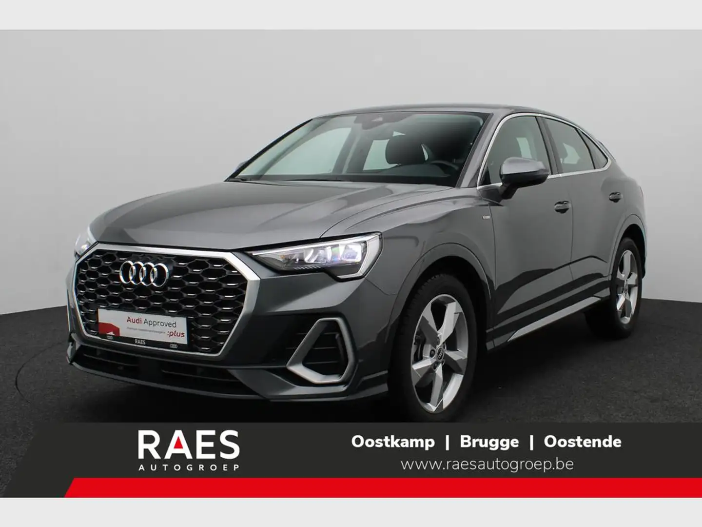 Audi Q3 Sportback 35 TDi Business Ed. S line S tr.(EU6AP) Gris - 1