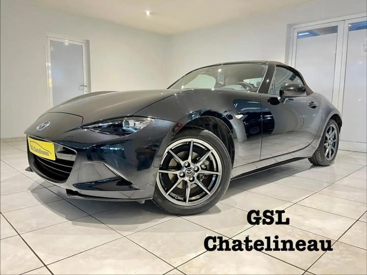 Mazda MX-5 RF 1.5Skyactiv 132cv Cabrio Navi/Cruise/Caméra Noir - 1