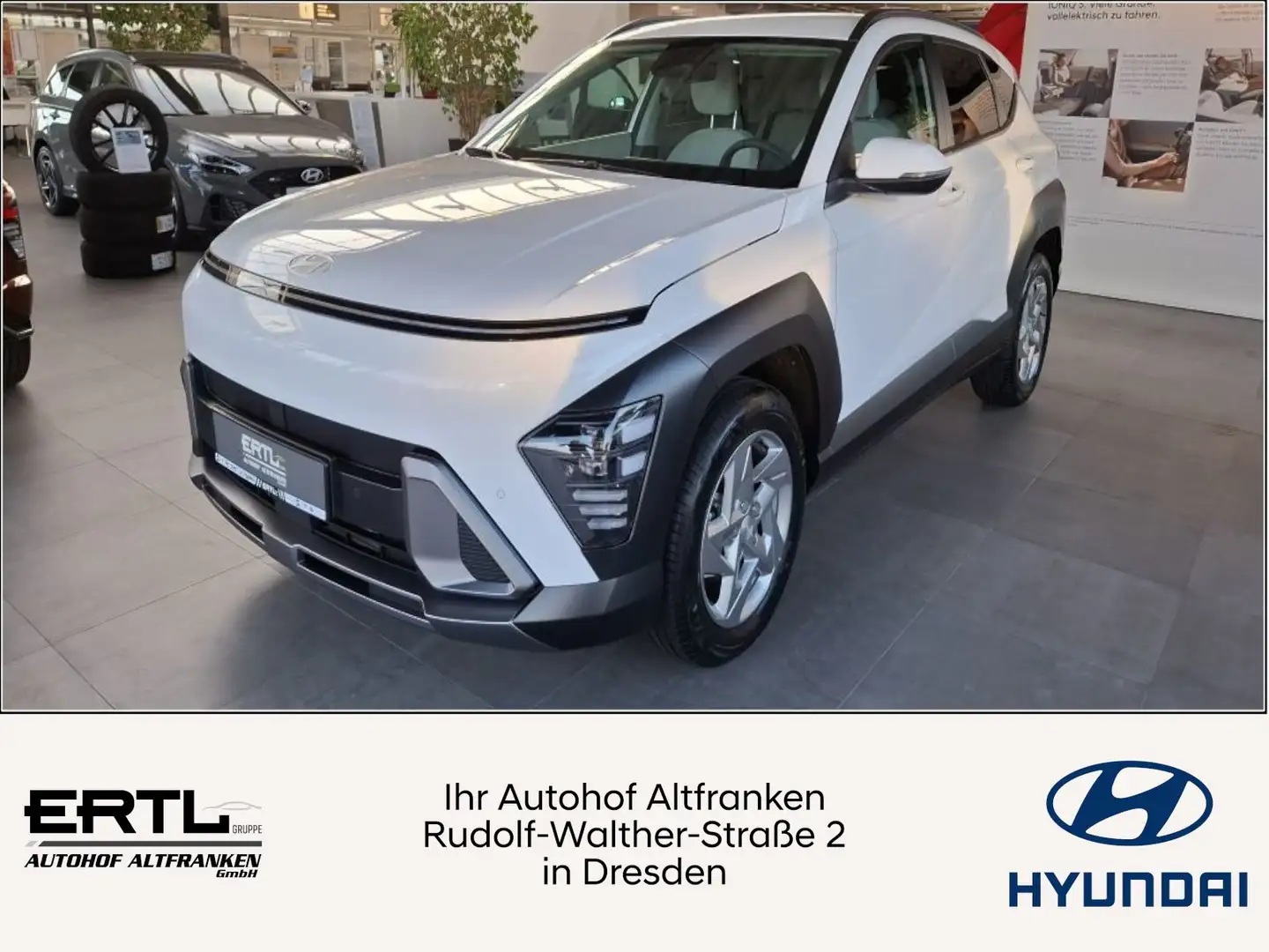 Hyundai KONA 1.0 T-GDI Trend Blanc - 1