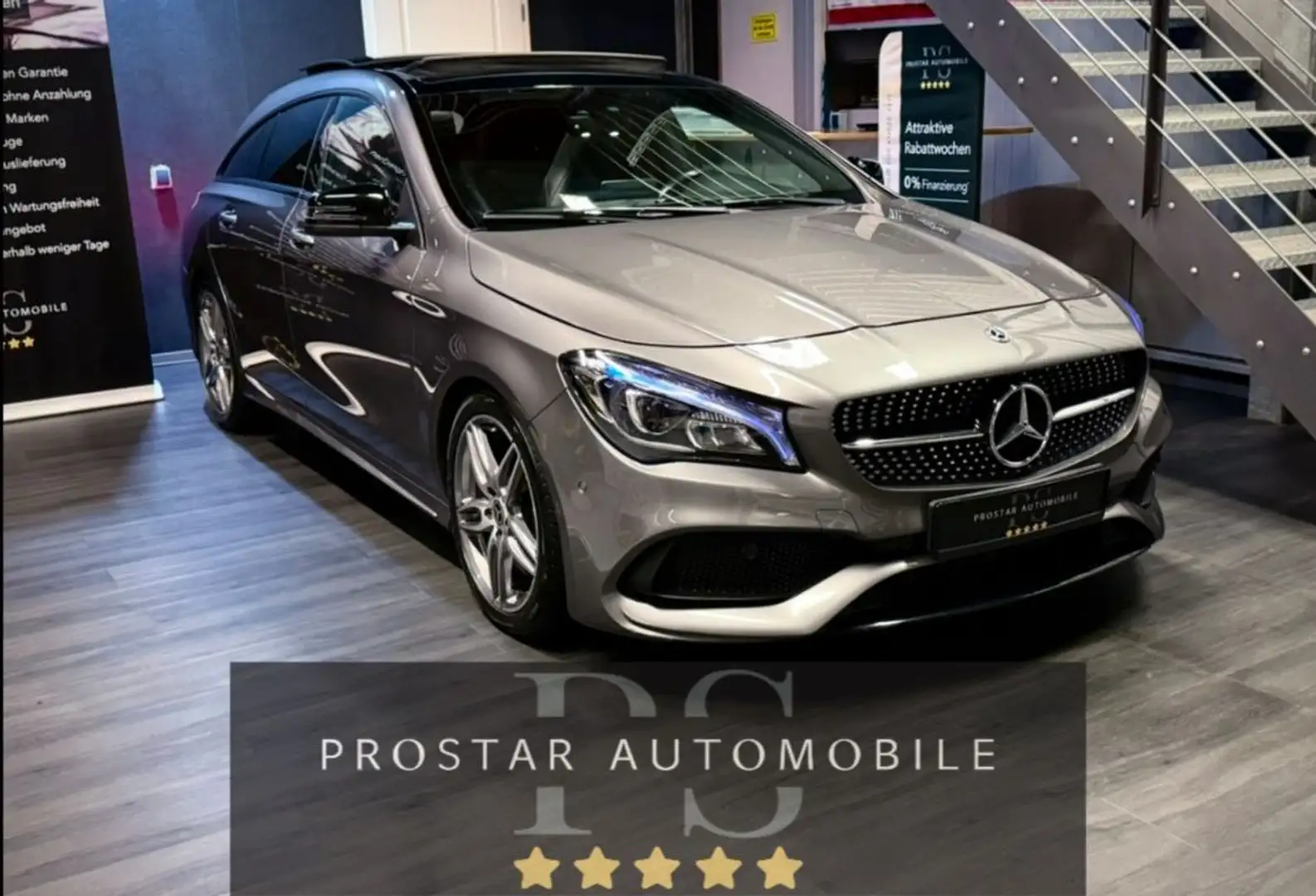 Mercedes-Benz CLA 200 Shooting Brake AMG*NightEd*Navi*LED*Pano Gris - 1