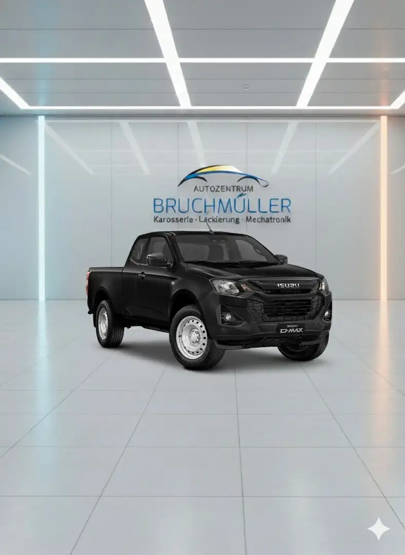 Isuzu D-Max L AT 4X4 Work Edition Schwarz - 2