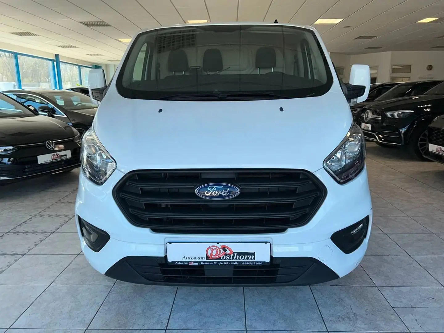 Ford Transit Custom 300 L2 Klima Tempomat AHK PDC Weiß - 2