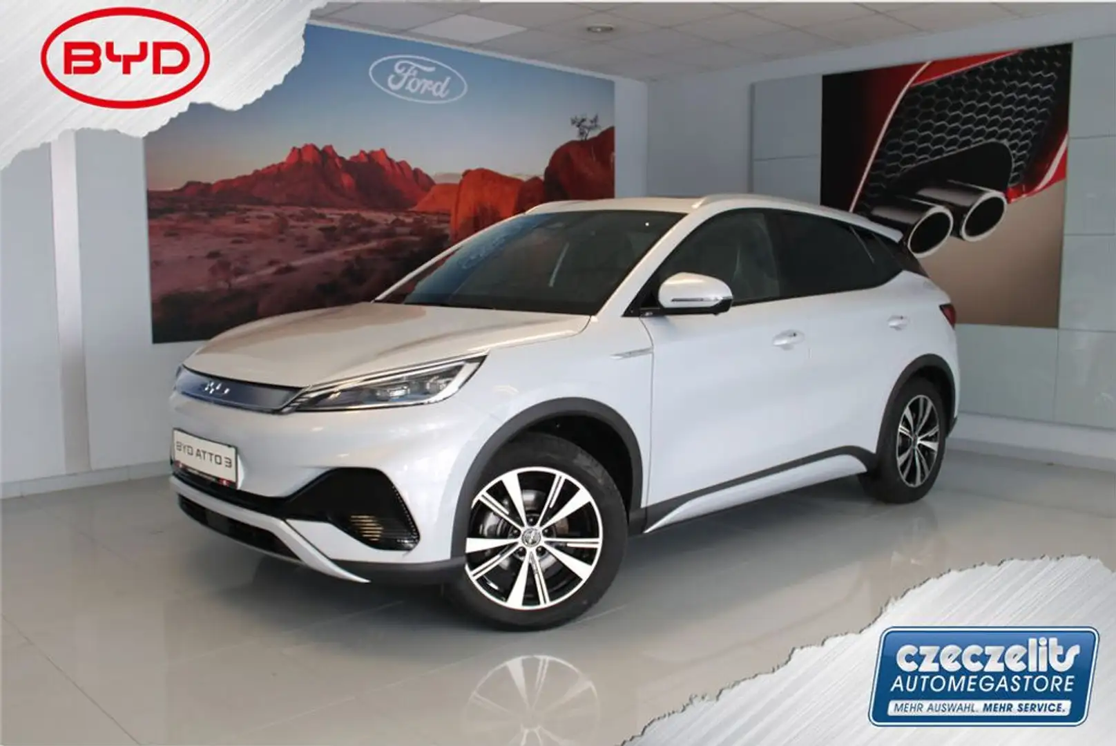 BYD Atto 3 Atto3 60,5 kWh Design Österreich Paket Bianco - 1