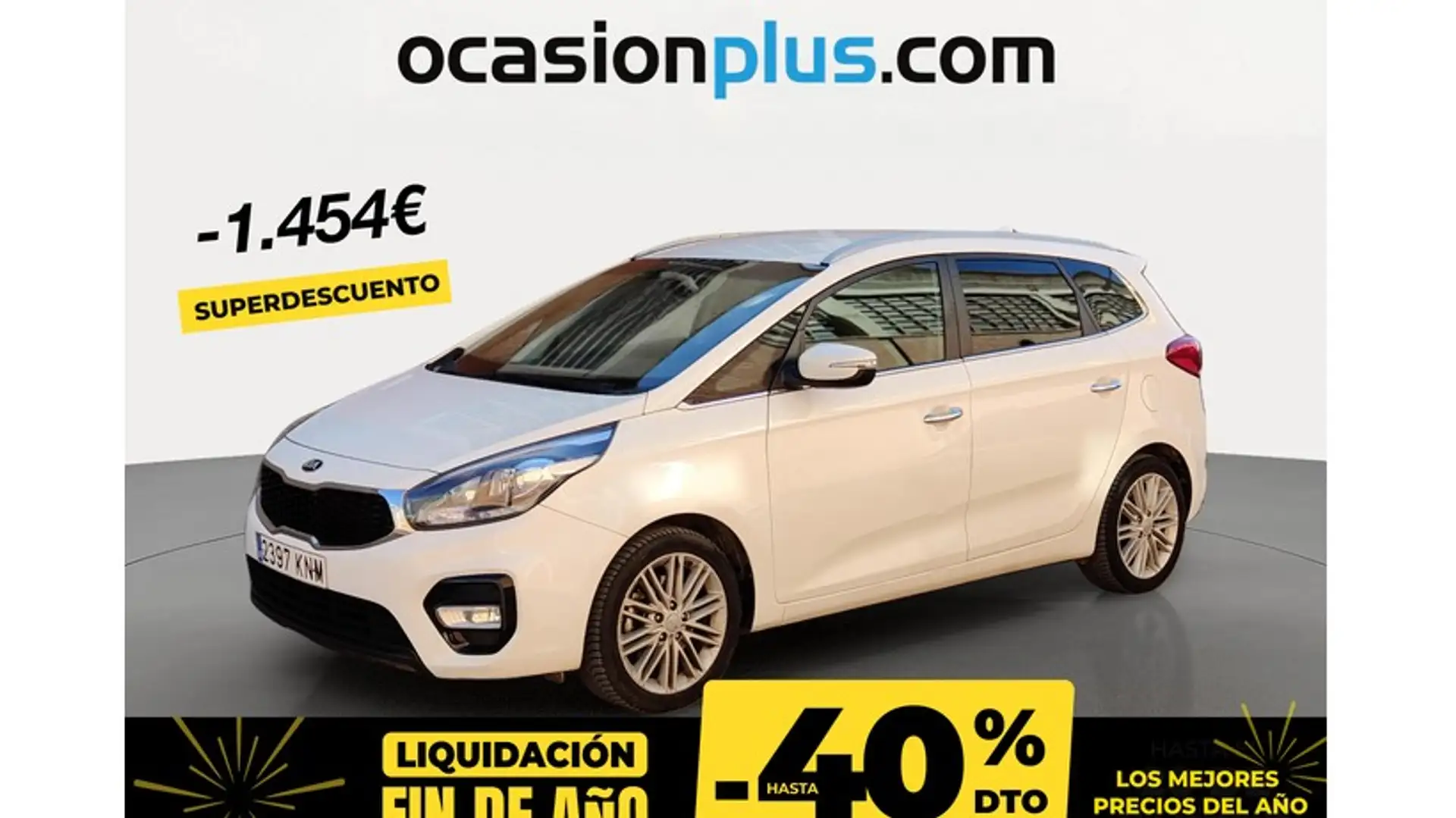 Kia Carens 1.6 GDi Drive 135 Blanc - 1