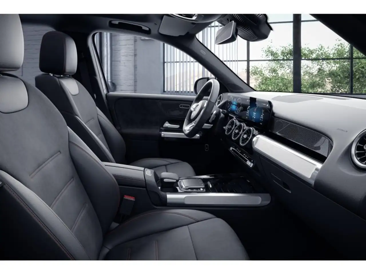 Mercedes-Benz GLB 4M AMG KAMERA+TOTWINKEL+PANO+AHK+LED+19", миниатюра 9