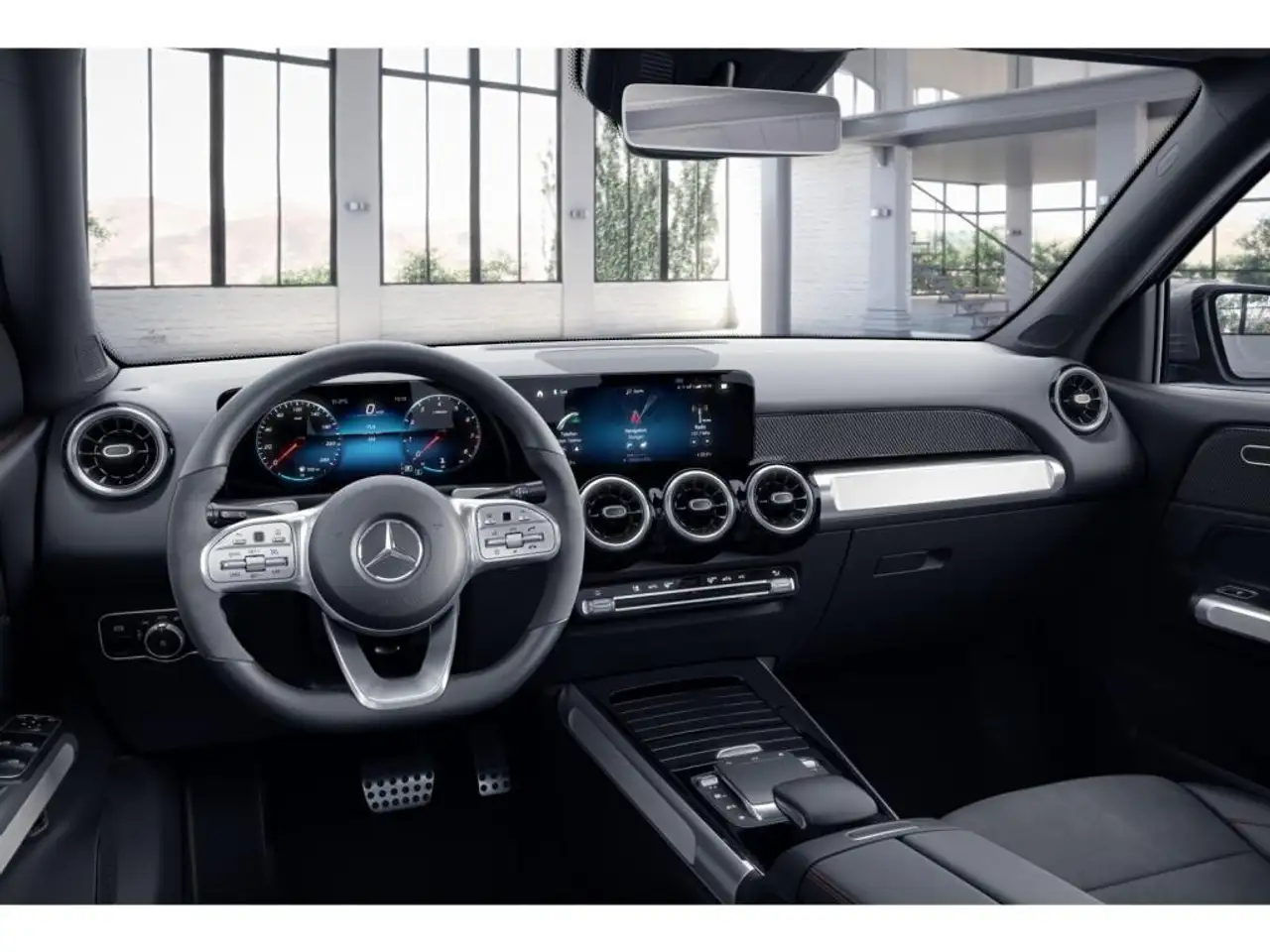 Mercedes-Benz GLB 4M AMG KAMERA+TOTWINKEL+PANO+AHK+LED+19", миниатюра 8